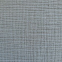 Tissu Double Gaze Fripouille Perle 