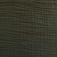 Tissu Double Gaze Fripouille Kaki 