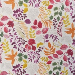 Tissu Imprimé Guajira Feuilles Multicolores