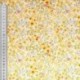 Tissu Popeline Imprimée Fleur Jaune