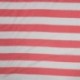 Tissu Pico Terry Rayures Rose