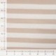 Tissu Pico Terry Rayures Sable 
