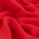 Tissu Voile Mousseline Uni Rouge 