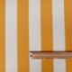 Tissu Toile Outdoor Deperlante Rayure Jaune 