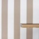 Tissu Toile Outdoor Deperlante Rayure Beige 