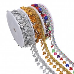 Galon frange avec pampilles