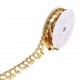 Galon frange feuilles Or - 