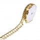 Galon frange sequins Or - 