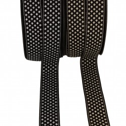 Elastique losanges metalliques