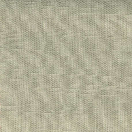 Tissu Viscose Lin Uni Vert