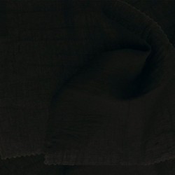 Tissu Uni Noir