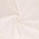 Tissu Borderie Coton Uni Blanc