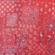 Tissu Cretonne Imprimée Farwest Bandana Rouge 