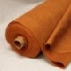Tissu Nature Coloris Rouille 