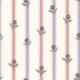 Tissu Cretonne Imprimée Rayures Mauve 