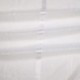 Tissu Etamine Rayée Elegance Blanc 