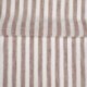 Tissu Etamine Rayée Vasco Terracotta 