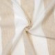 Tissu Etamine Rayée Gamma Ocre 
