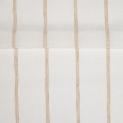 Tissu Etamine Rayée Montego Ocre 