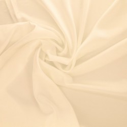 Tissu Satin Uni Ivoire 
