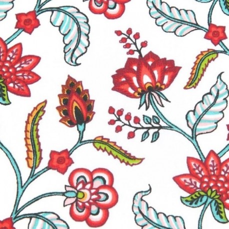 Tissu Persane Toile Lorraine Multico 
