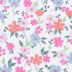 Tissu Lucinda Toile Correze Multico 