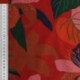 Tissu Popeline Coton Imprimé Rouge