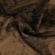 Tissu Satin Imprimé Digital Chocolat 