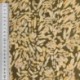 Tissu Popeline De Viscose Imprimée Abstrait Marron