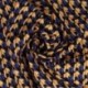 Tissu Popeline De Viscose Imprimée Abstrait Multico