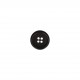 Bouton plastique 4 trous Gris anthracite - 