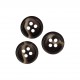 Bouton 4 trous marbre Gris anthracite - 