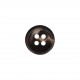 Bouton 4 trous marbre Gris anthracite - 