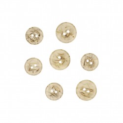 Bouton nacré épines de pin