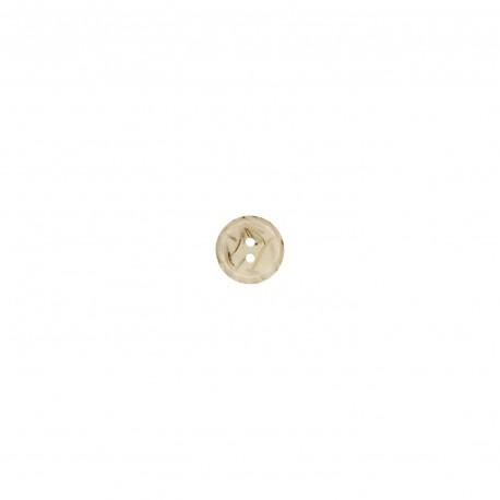 Bouton nacré épines de pin