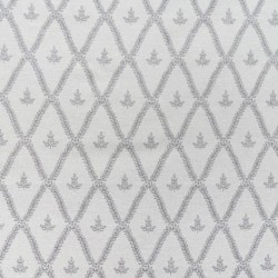 Tissu Bach Medaillon Gris