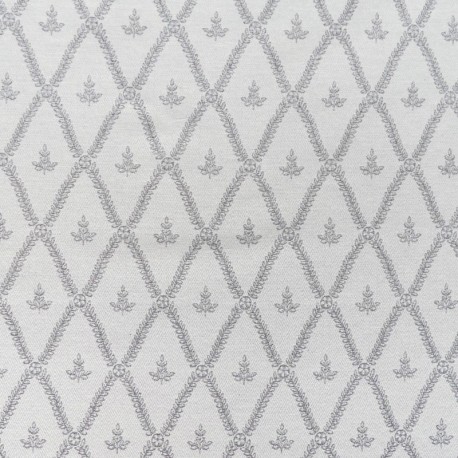 Tissu Bach Medaillon Gris