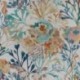 Toile Coton Lin Nami Bleu 