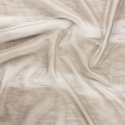 Voilage Maille Uni Naturel Boheme 