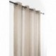 Voilage Maille Uni Naturel Boheme 