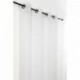 Voilage Maille Uni Blanc Boheme 