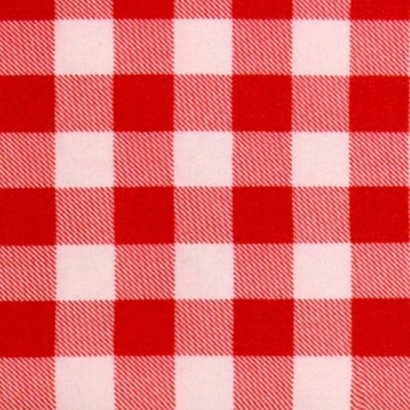 Toile Vichy Rouge Cirone