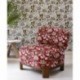 Tissu Jacquard Soliman Rouge