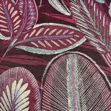 Tissu Jacquard Botanic Bloom Art