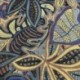 Tissu Jacquard Painted Leaf Art 