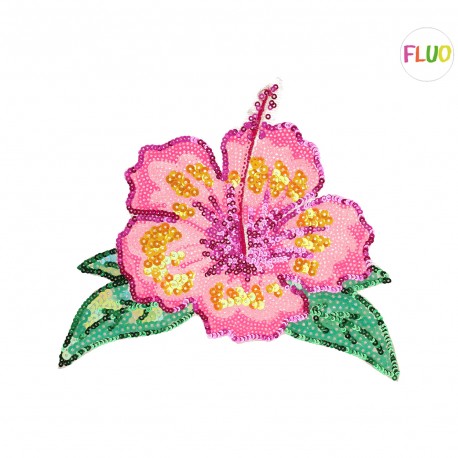 Motif fleur 19*16cm Fleur - 