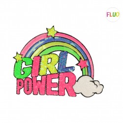 Motif girl power 21*15cm Girl power - 
