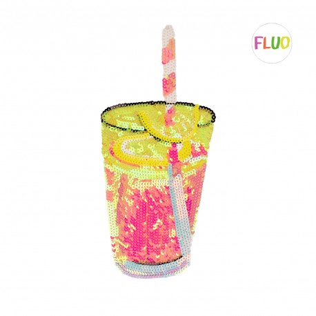Motif cocktail 15x21cm Fluo - 