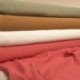 Tissu Gabardine Viscose Polyester Uni Bordeaux 