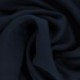 Tissu Gabardine Viscose Polyester Uni Bleu Marine